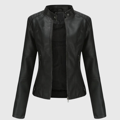 Giorgina™ - Stylish Leather Jacket for Women
