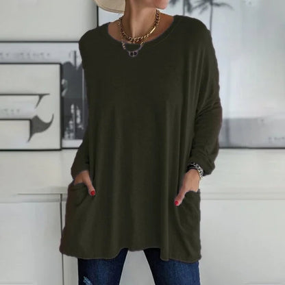 Moira - Relaxed Long Sleeve Top