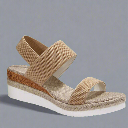 Alessia | Black Platform Sandals
