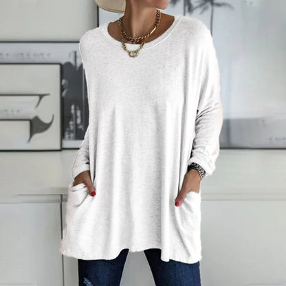 Moira - Relaxed Long Sleeve Top