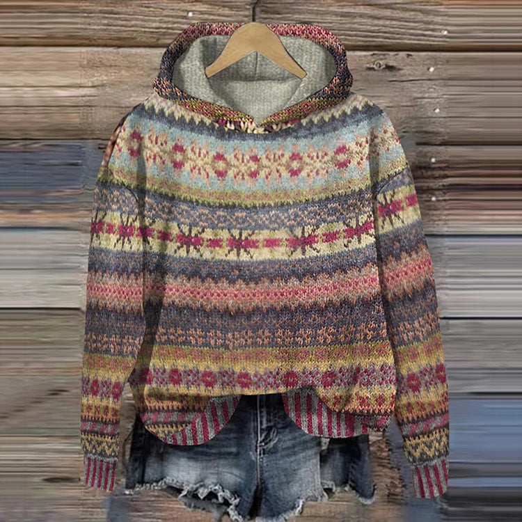 Lina | Ethnic Knit Sweater
