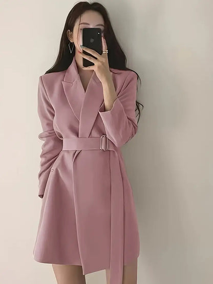Sophia™ - Chic Midi Trench Coat