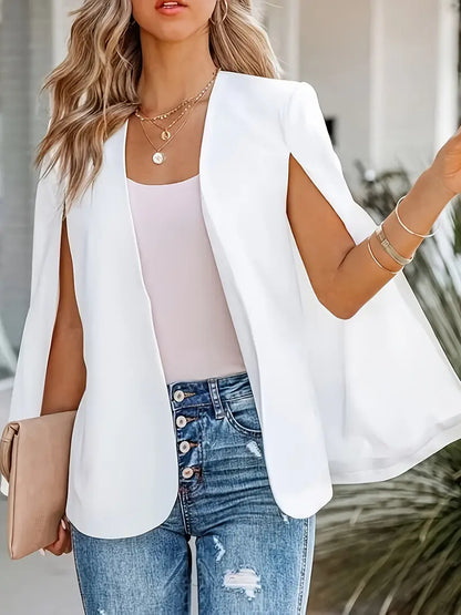 Olivia™ - Chic Cape Sleeve Blazer