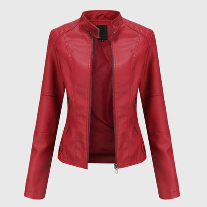 Giorgina™ - Stylish Leather Jacket for Women