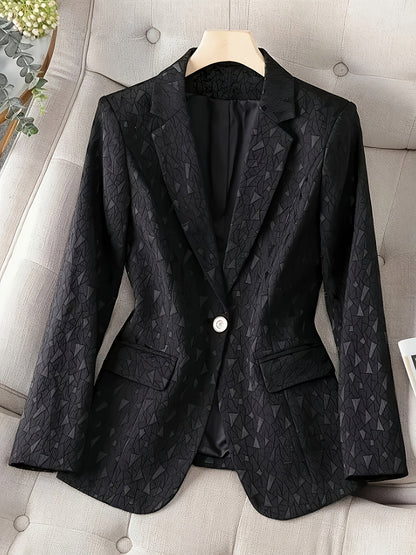 Lina™ - Elegant Single-Breasted Blazer