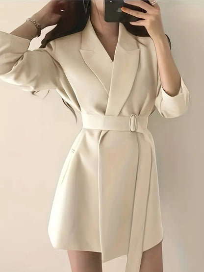 Sophia™ - Chic Midi Trench Coat