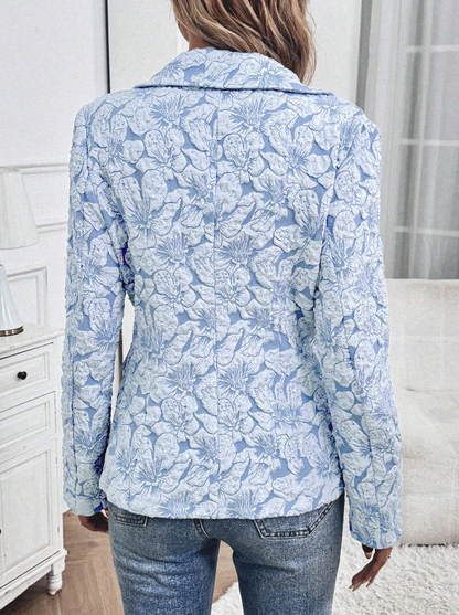 Scarlett™ - Stylish Floral Print Blazer
